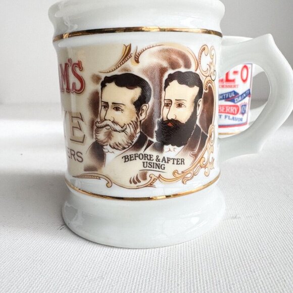 Vintage The Corner Store Mugs Set of 2 Jello and Buckingham Dye for Whiskers - Picture 9 of 10